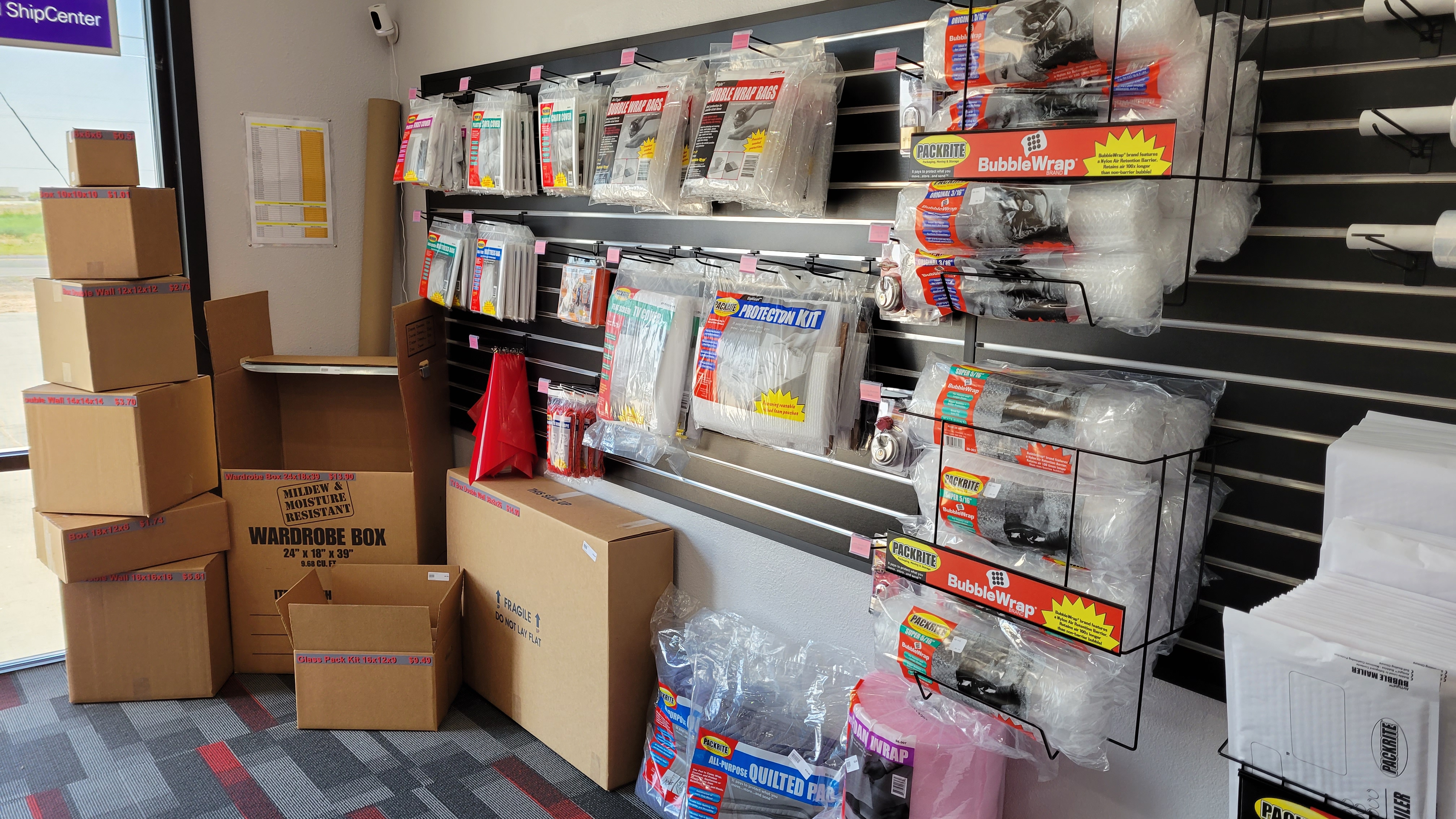 Packing supplies you need for self storage